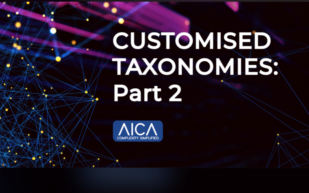 Customised Taxonomies: Part 2