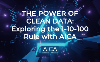 The Power of Clean Data: Exploring the 1-10-100 Rule with AICA