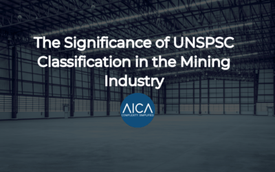 The Significance of UNSPSC Classification in the Mining Industry