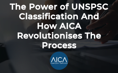 The Power of UNSPSC Classification And How AICA Revolutionises The Process