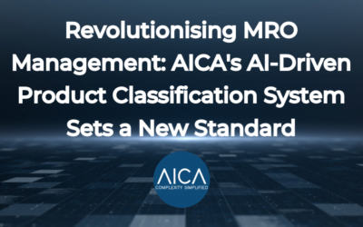 Revolutionising MRO Management: AICA’s AI-Driven Product Classification System Sets a New Standard