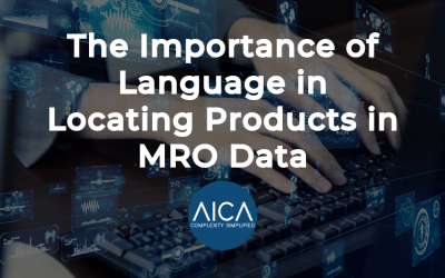 The Importance of Language in Locating Products in MRO Data