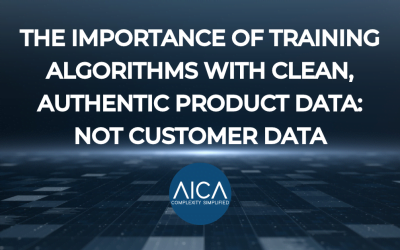 The Importance of Training Algorithms with Clean, Authentic Product Data: Not Customer Data