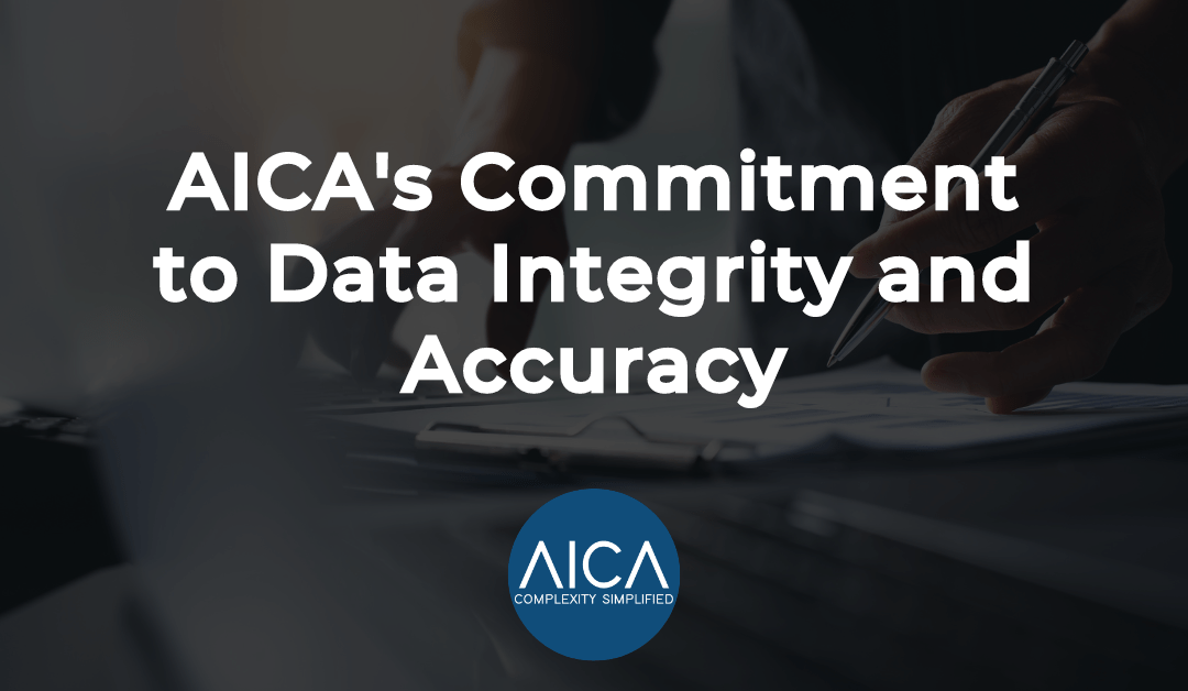 AICA’s Commitment to Data Integrity and Accuracy